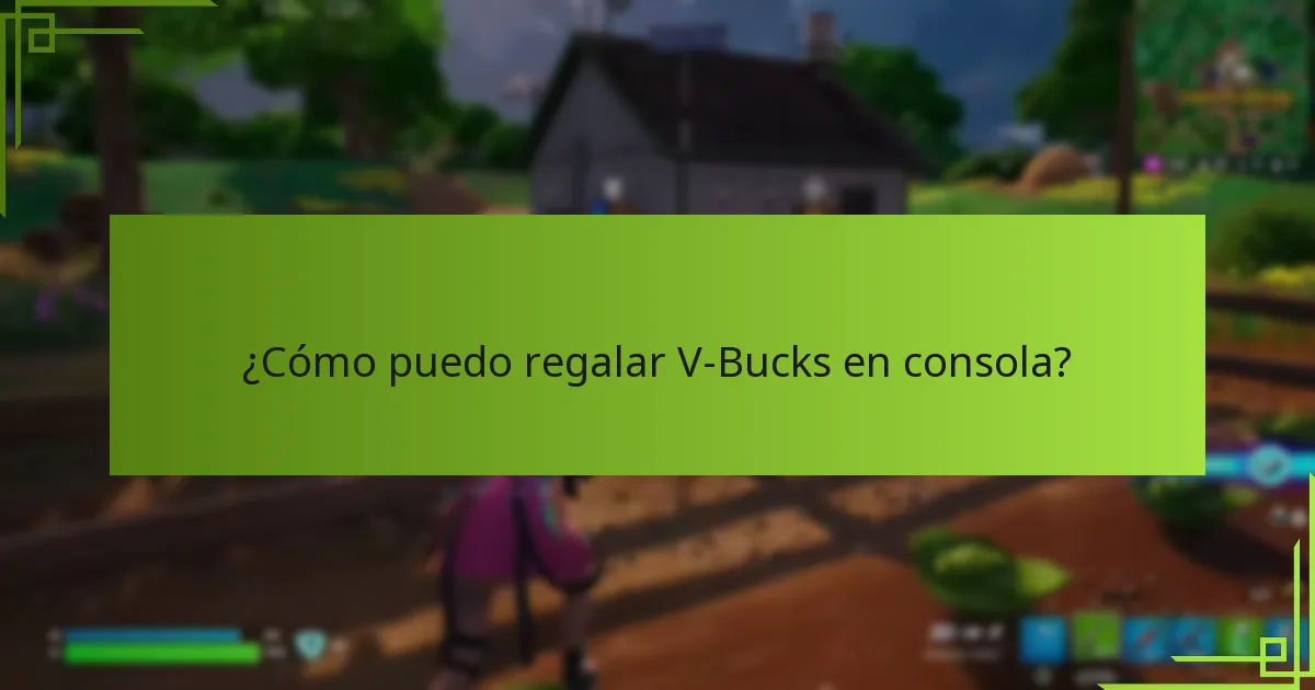 ¿A quién puedo enviar V-Bucks?