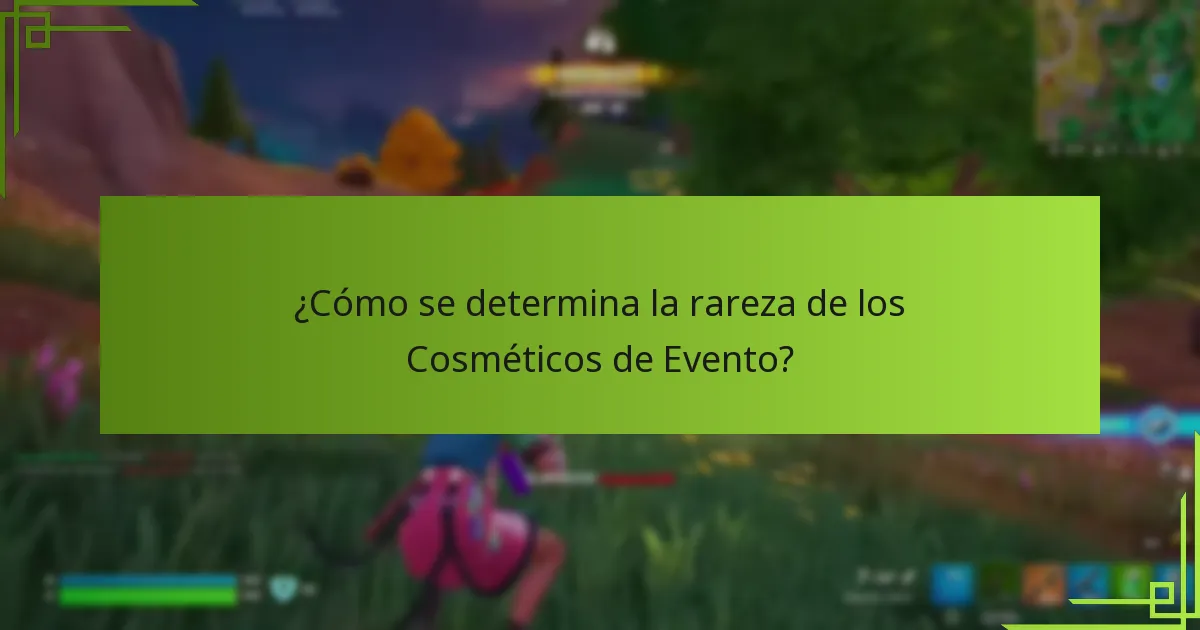¿Cómo pueden los jugadores desbloquear Cosméticos de Evento?